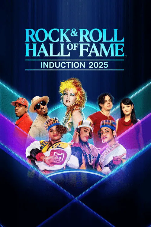 Poster for 2025 Rock & Roll Hall of Fame Induction Ceremony