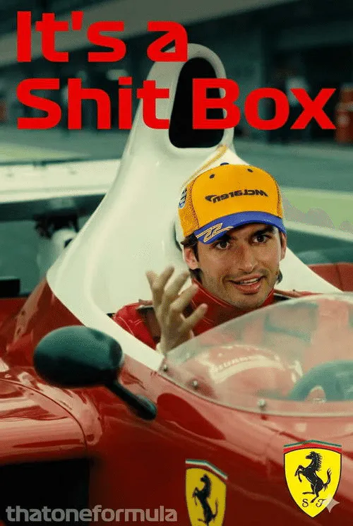 Poster for How Carlos Sainz Felt After Driving the 2021 Ferrari SF-21