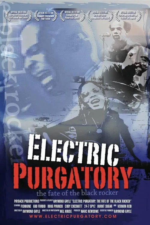 Poster for Electric Purgatory: the Fate of the Black Rocker