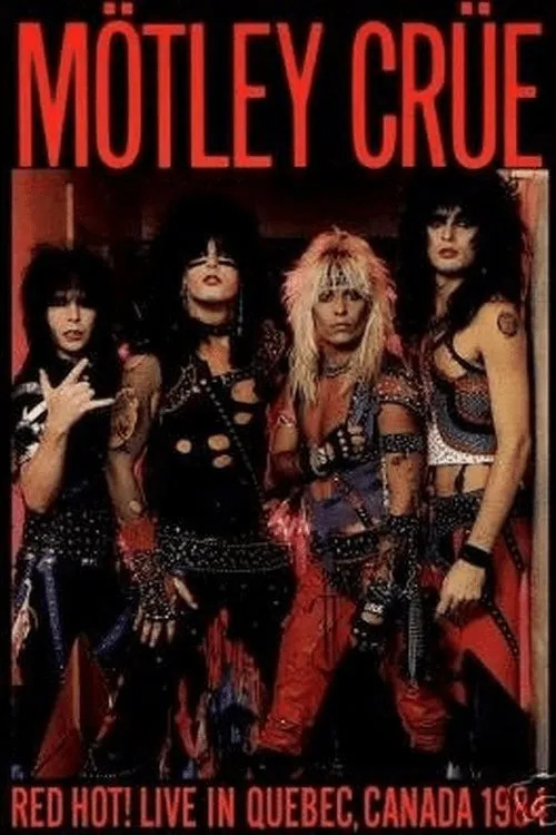 Poster for Mötley Crüe | Quebec City 1984