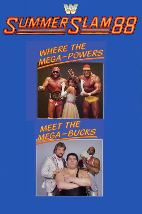 Poster for WWE SummerSlam 1988