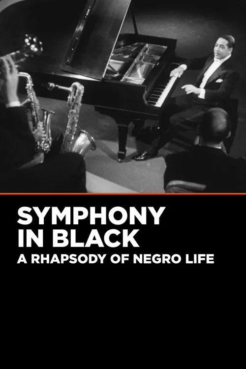 Poster for Symphony in Black: a Rhapsody of Negro Life