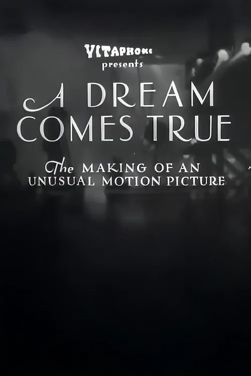 Poster for A Dream Comes True