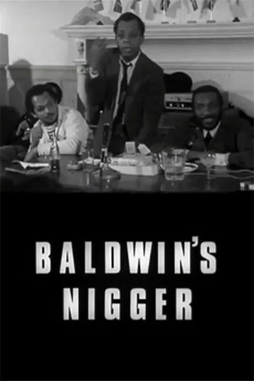 Poster for Baldwin's Nigger