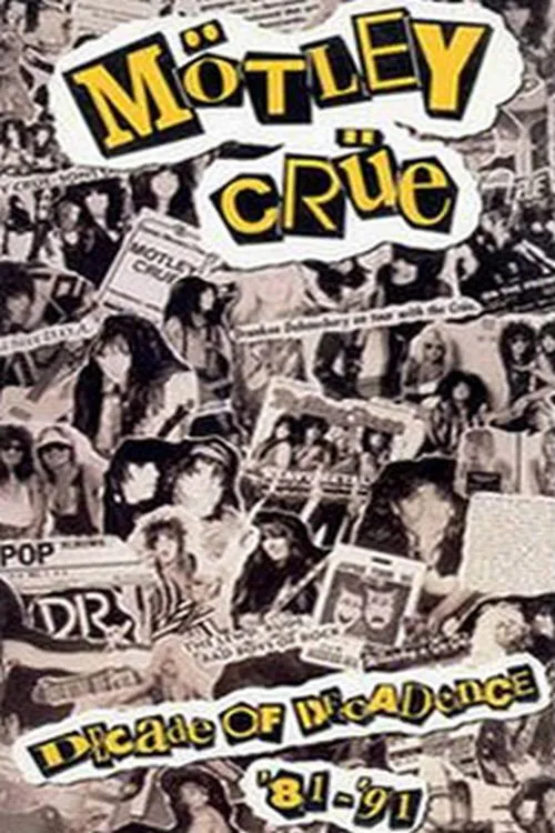 Poster for Motley Crue: Decade of Decadence '81-'91