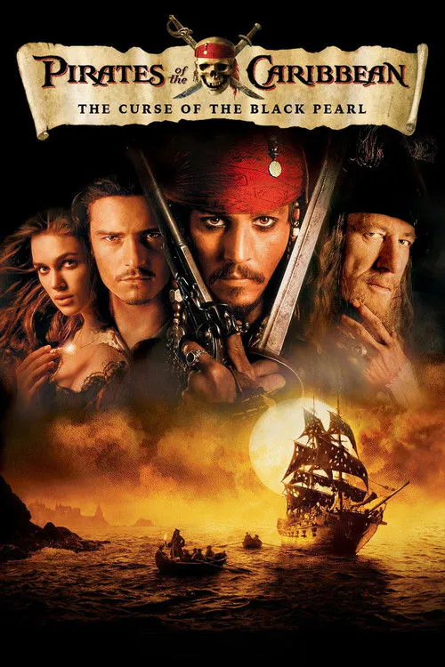 Poster for Pirates of the Caribbean: the Curse of the Black Pearl