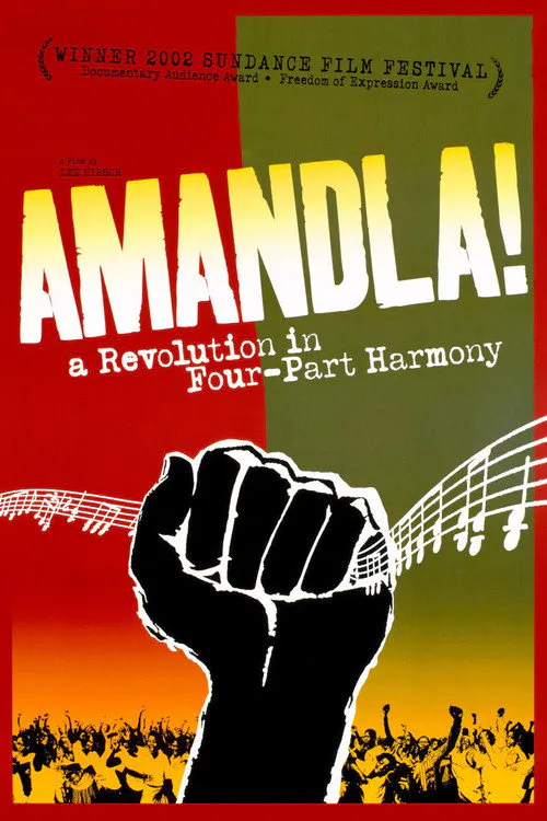Poster for Amandla! a Revolution in Four-Part Harmony