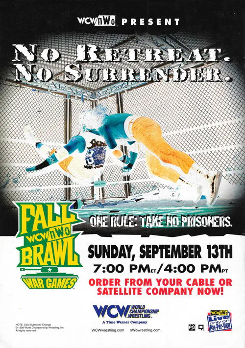 Poster for WCW Fall Brawl 1998