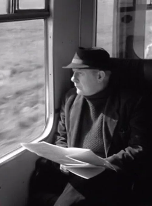 Poster for John Betjeman Goes by Train