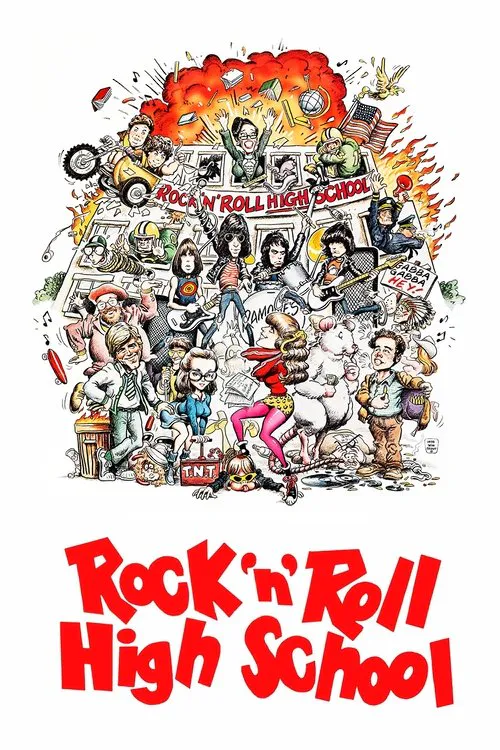 Poster for Rock 'N' Roll High School