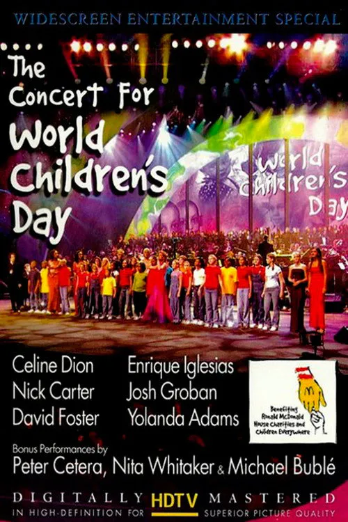 Poster for The Concert for World Children's Day
