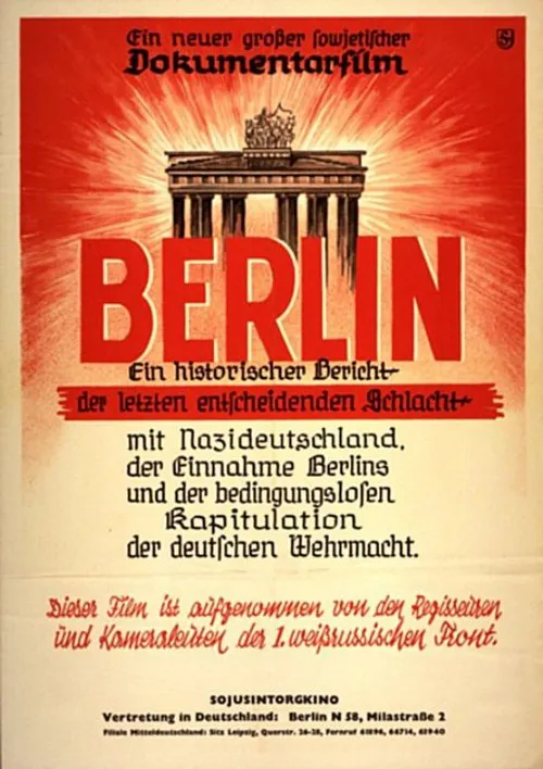 Poster for The Fall of Berlin