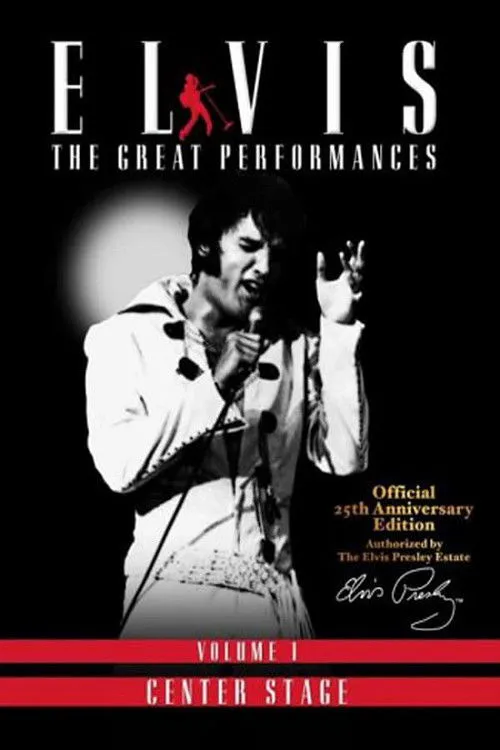 Poster for Elvis the Great Performances Vol. 1 Center Stage