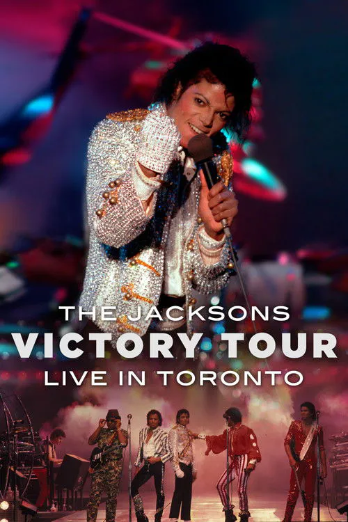 Poster for The Jacksons Live at Toronto 1984 - Victory Tour