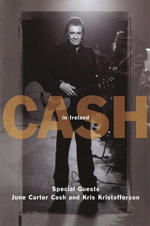 Poster for Johnny Cash in Ireland - 1993