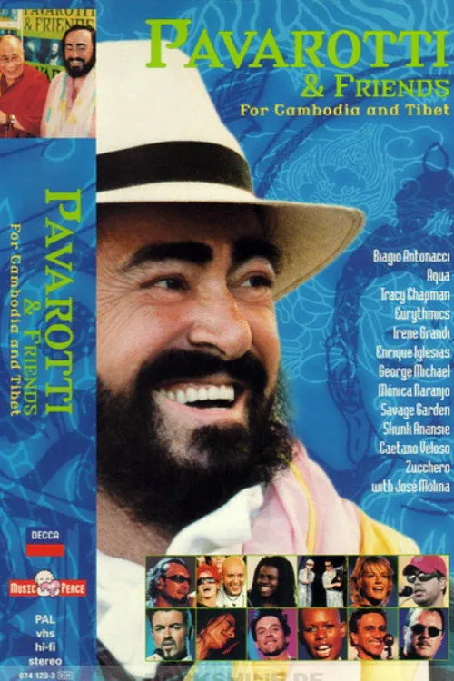 Poster for Pavarotti & Friends 7 - for Cambodia and Tibet
