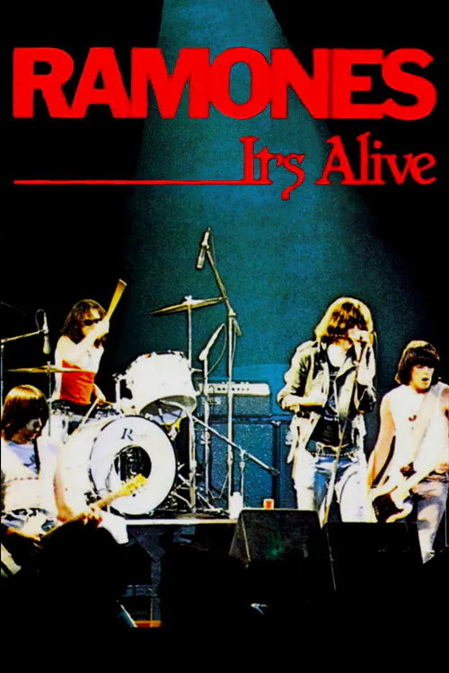 Poster for Ramones: It's Alive - the Rainbow