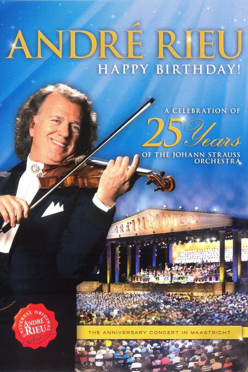 Poster for Andre Rieu: Happy Birthday