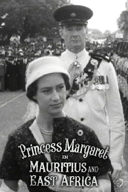 Poster for Princess Margaret in Mauritius and East Africa
