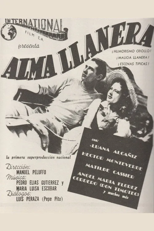 Poster for Alma Llanera