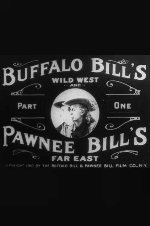 Poster for Buffalo Bill's Wild West and Pawnee Bill's Far East