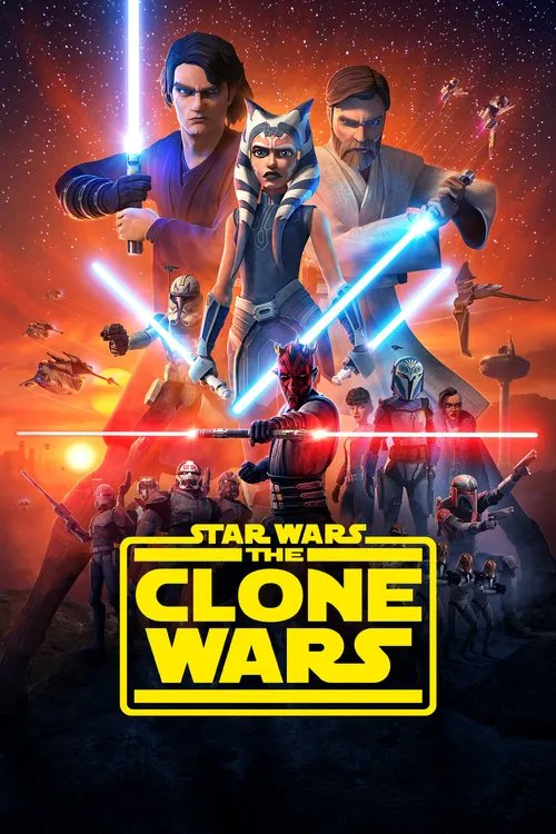 Poster for Star Wars: the Clone Wars