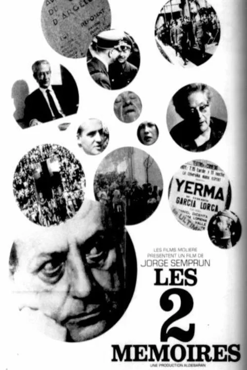 Poster for Les Deux Mémoires