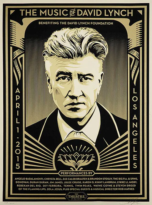 Poster for The Music of David Lynch