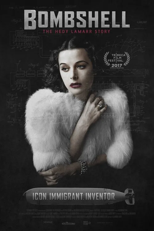 Poster for Bombshell: the Hedy Lamarr Story