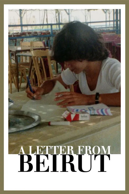 Poster for A Letter from Beirut