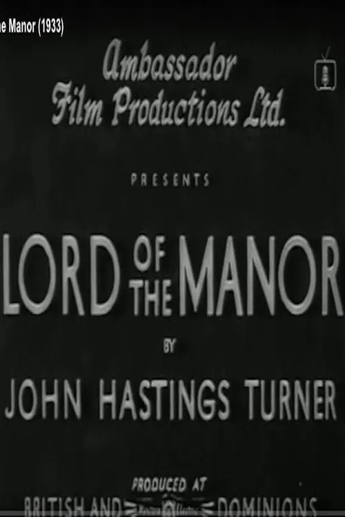Poster for Lord of the Manor