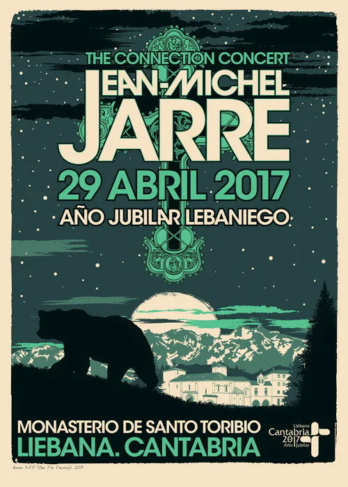 Poster for Jean-Michel Jarre - the Connection Concert