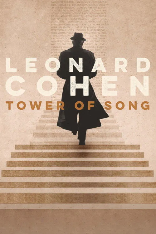 Poster for Tower of Song: a Memorial Tribute to Leonard Cohen