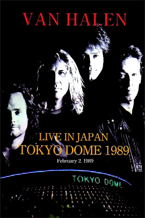Poster for Van Halen: Live in Japan Tokyo Dome 1989
