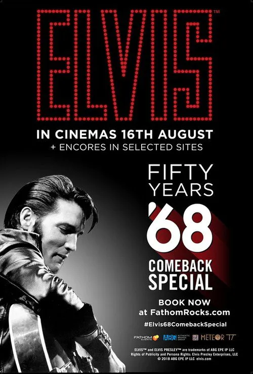 Poster for The 50Th Anniversary of the Elvis Comeback Special