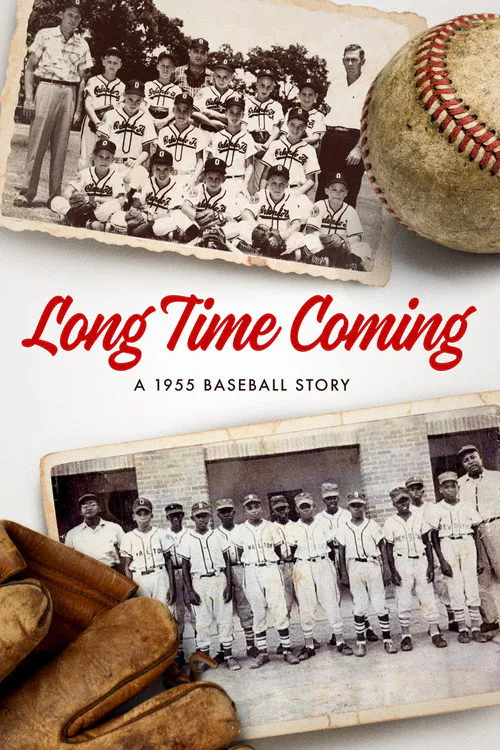 Poster for Long Time Coming: a 1955 Baseball Story