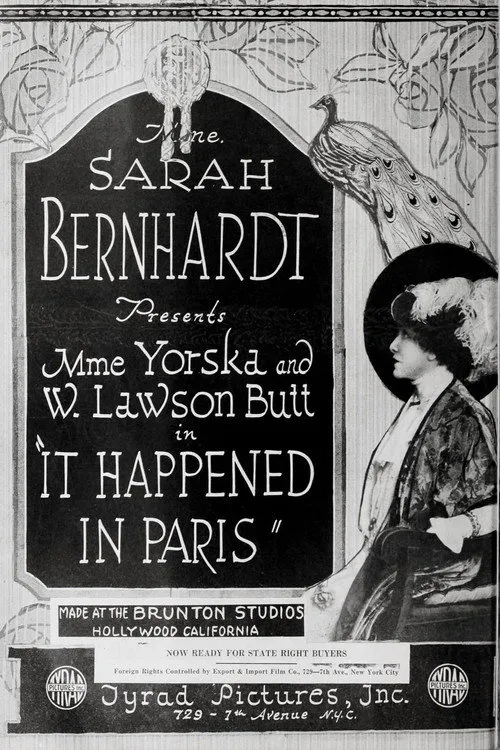 Poster for It Happened in Paris