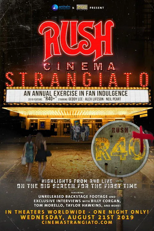 Poster for RUSH: Cinema Strangiato 2019