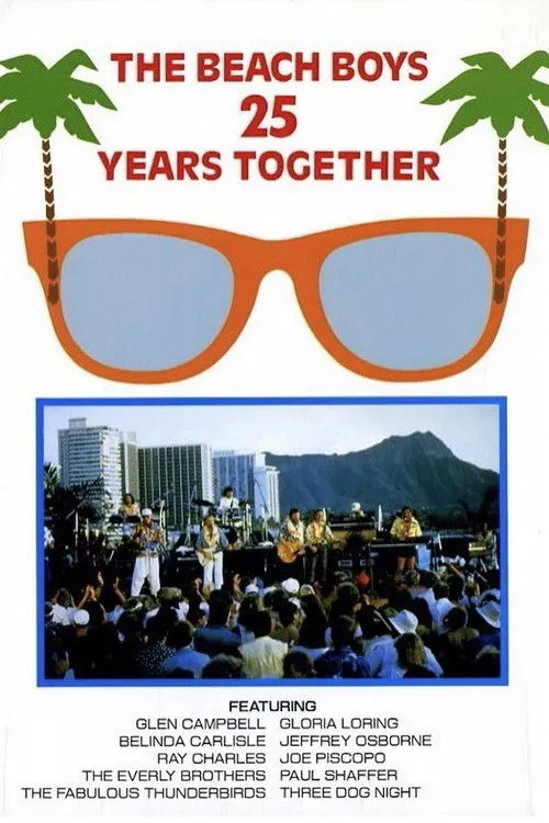 Poster for The Beach Boys: 25 Years Together - a Celebration in Waikiki