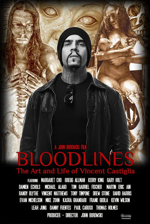 Poster for Bloodlines: the Art and Life of Vincent Castiglia