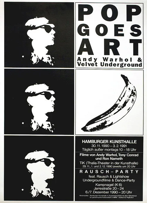 Poster for Andy Warhol + Roy Lichtenstein