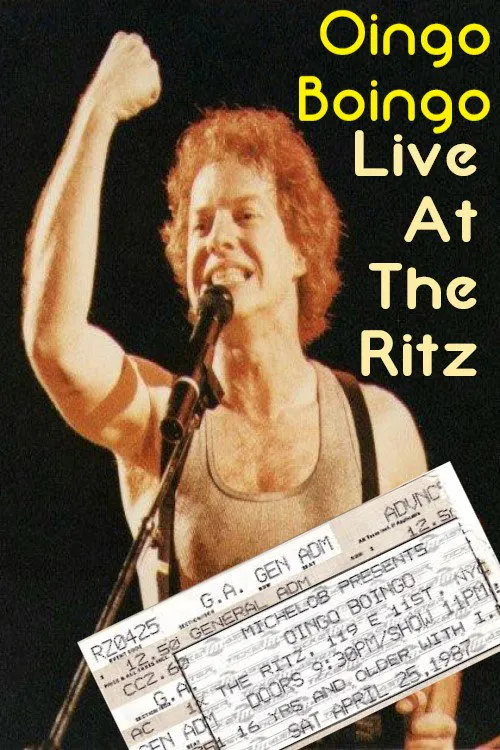 Poster for Oingo Boingo: Live at the Ritz