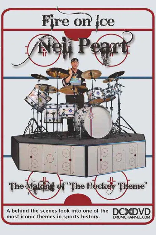 Poster for Neil Peart: Fire on Ice, the Making of "the Hockey Theme"