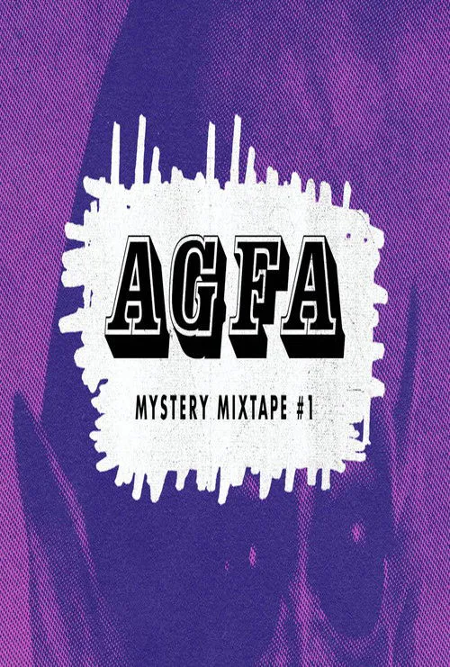 Poster for AGFA Mystery Mixtape #1