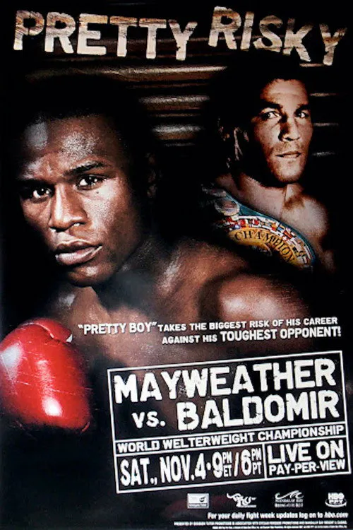 Poster for Floyd Mayweather Jr. Vs. Carlos Manuel Baldomir