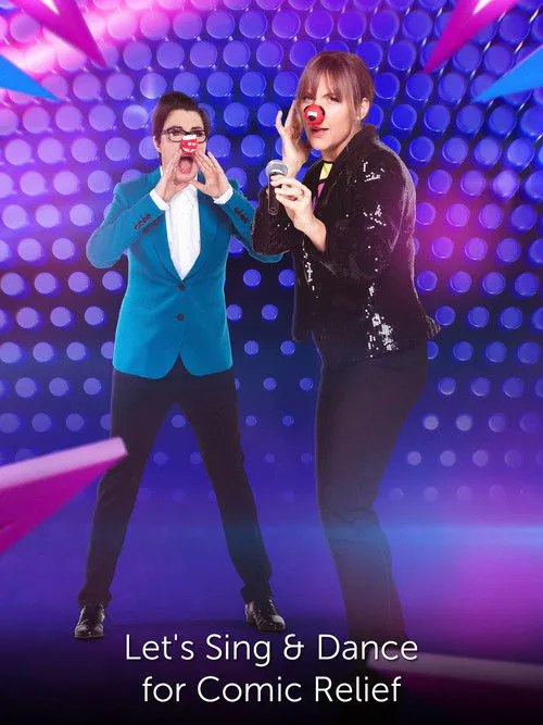 Poster for Let's Sing and Dance for Comic Relief