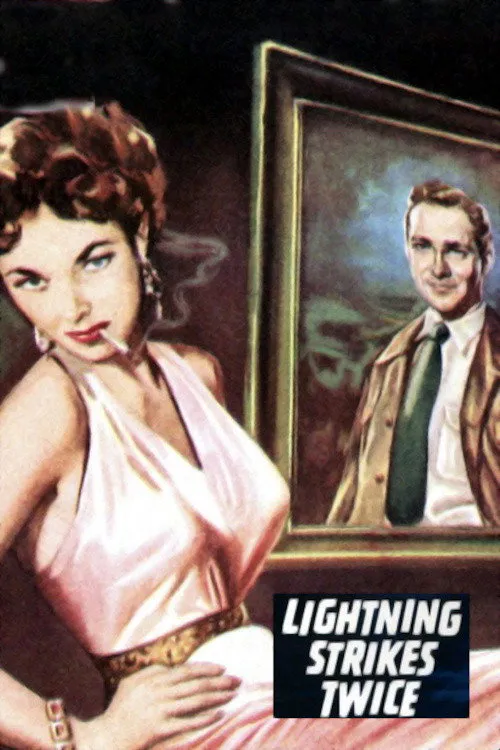 Poster for Lightning Strikes Twice