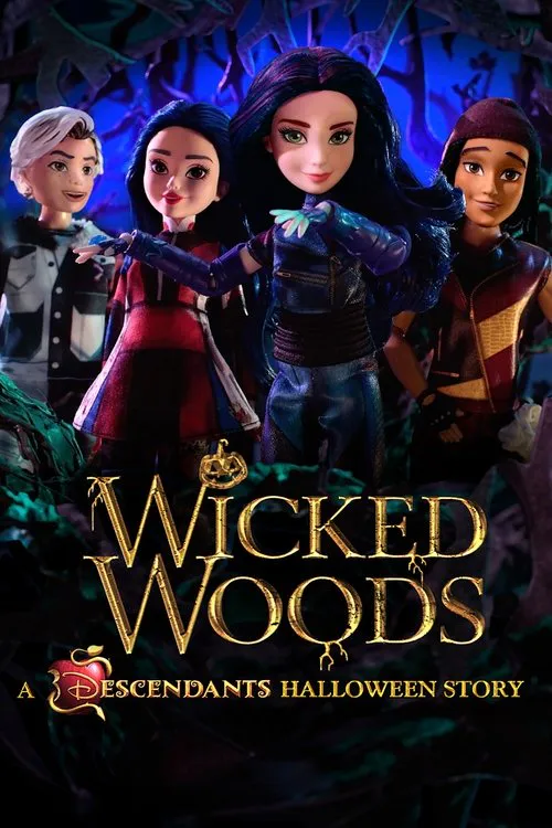 Poster for Wicked Woods: a Descendants Halloween Story
