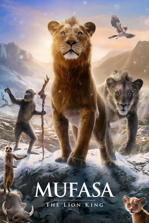 Poster for Mufasa: the Lion King