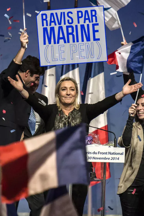 Poster for Ravis Par Marine (Le Pen)
